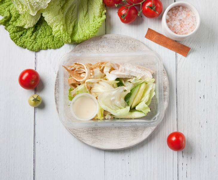 6903 Салат с яичной полентой Вкусляндия  - Вид №2