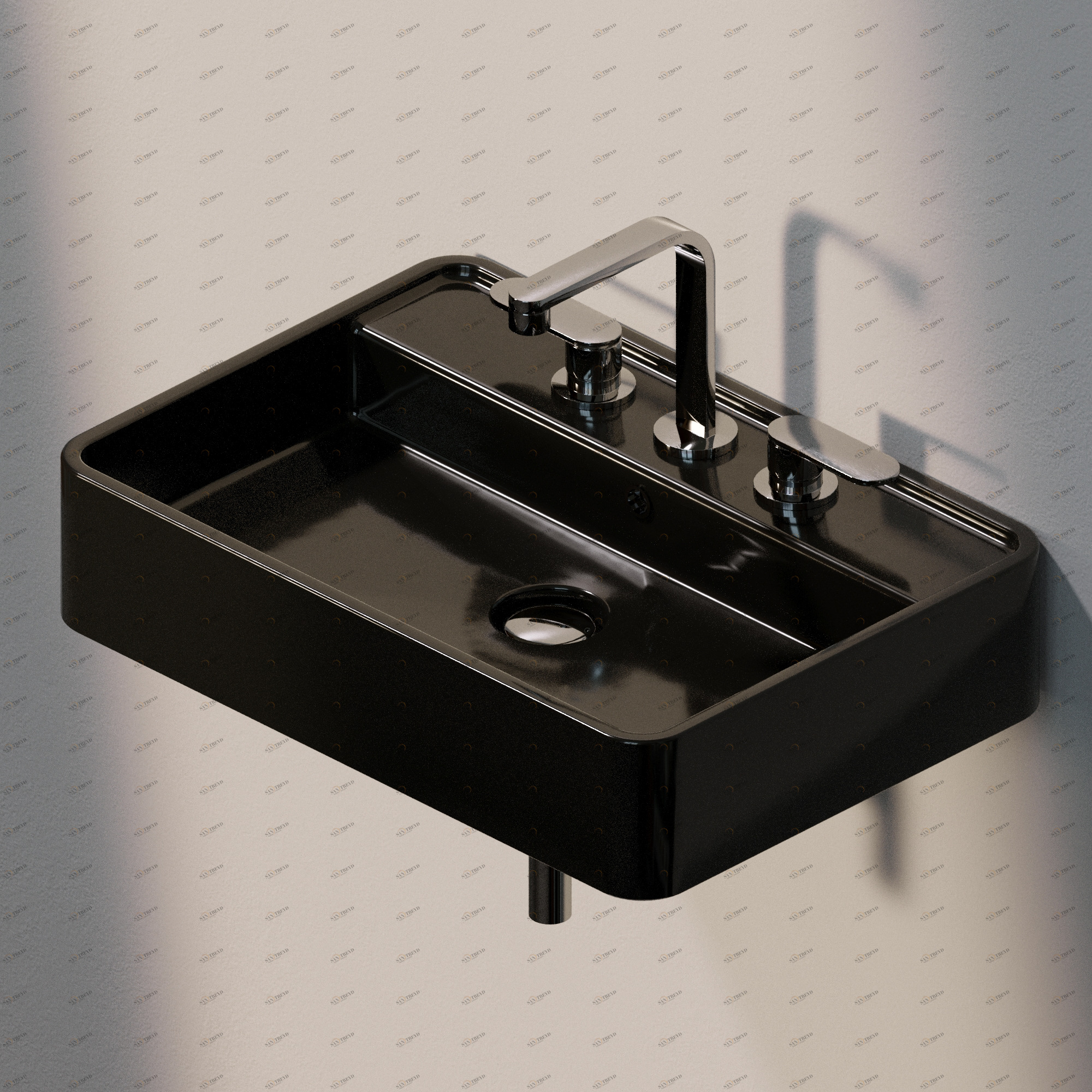 MW60S9017 Накладная раковина на столешницу  прямоугольная Ceramica Flaminia Miniwash