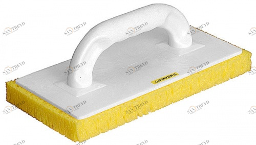 Терка пластмассовое Stayer гидрогубчатое покрытие 25мм 140х280мм 12398