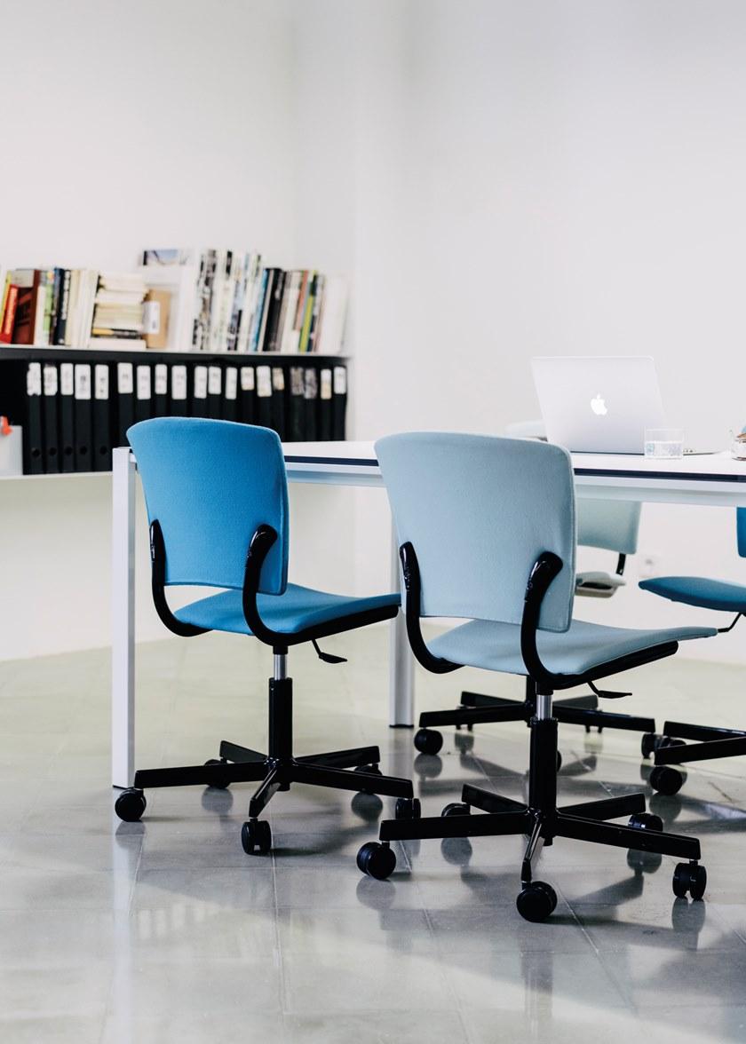 ENEA Поворотное офисное кресло из ткани с 5 спицами Eina sun-id-1446074 - Вид №2