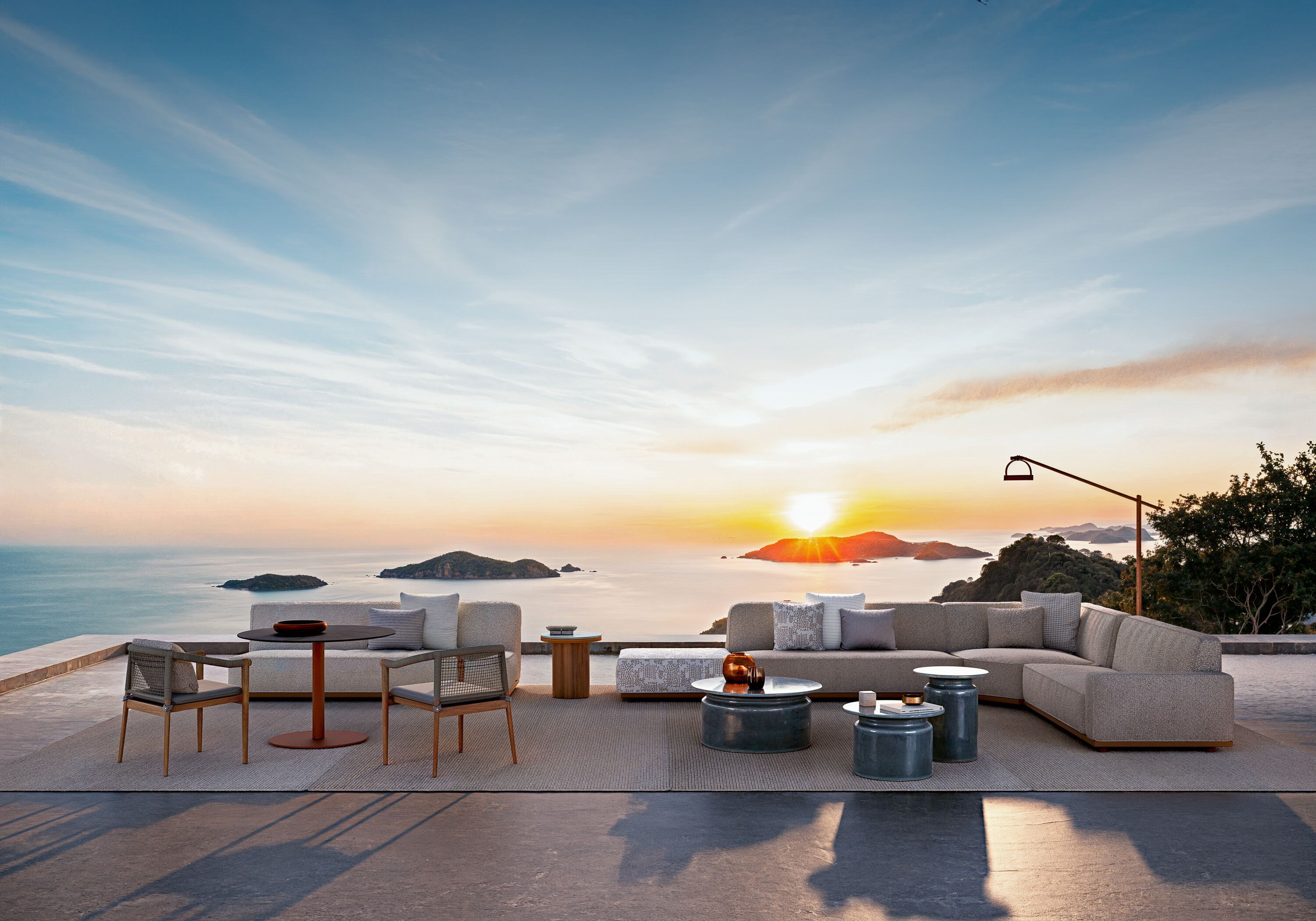 Ткань сад Dormeuse Atmosphera Лагуна .25 ARCH-00059608 - Вид №2