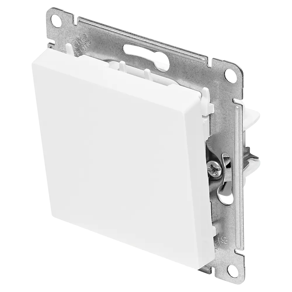Выключатель встраиваемый Schneider Electric Atlas Design ATN000111 1 клавиша цвет белый 82454925 STLM-2087096 SYSTEME ELECTRIC AtlasDesign - Вид №1