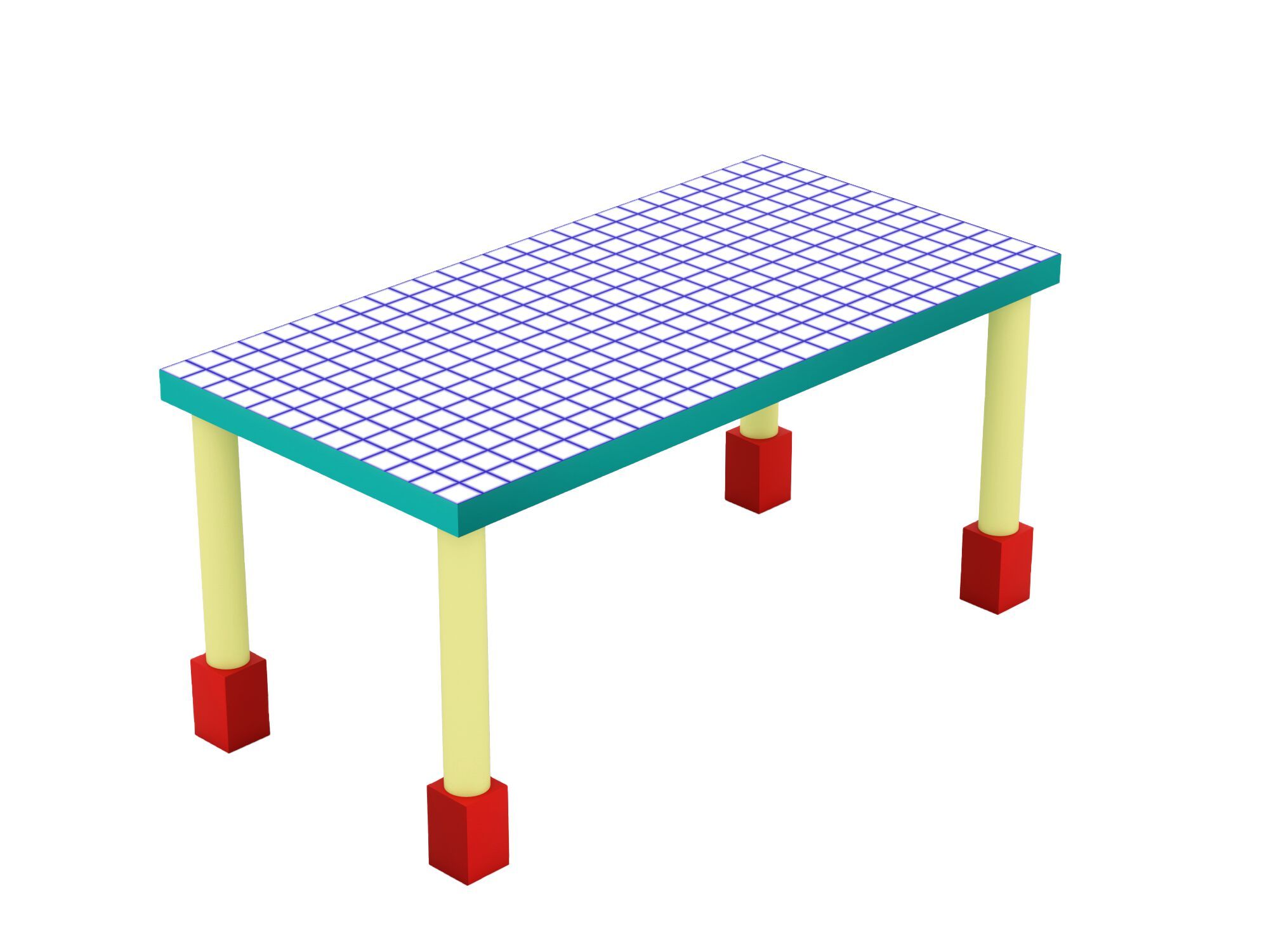 Прямоугольный стол из МДФ Seletti Superfurniture ARCH-00084710