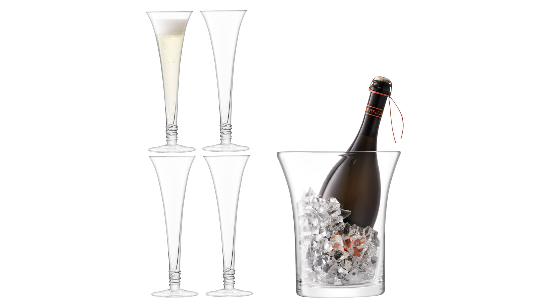 10656151 Ведро для шампанского Стекляное LSA International Нидерланды  - Вид №1