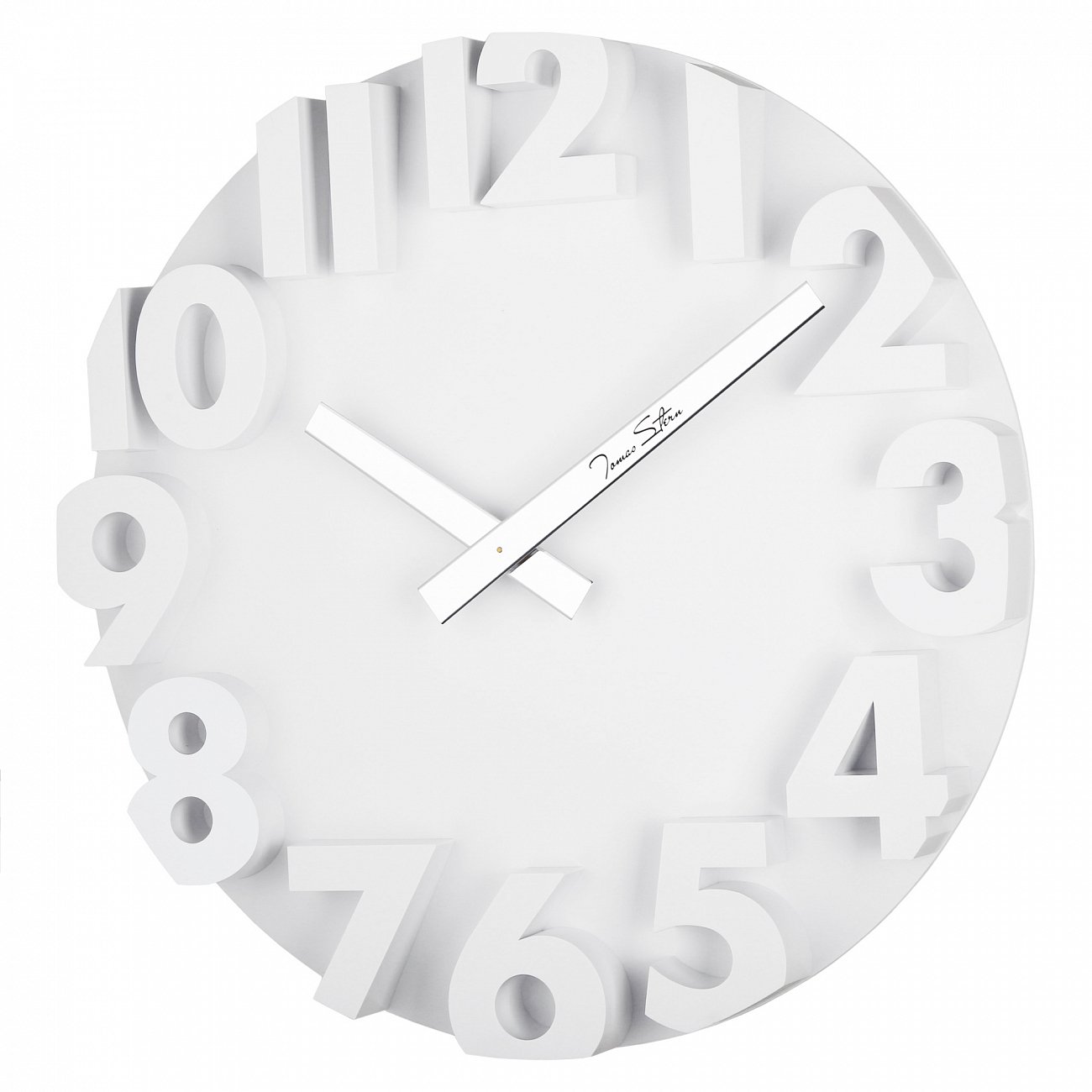 Часы настенные белые Tomas Stern 4032W TOMAS STERN  00-3872701 Белый  - Вид №1