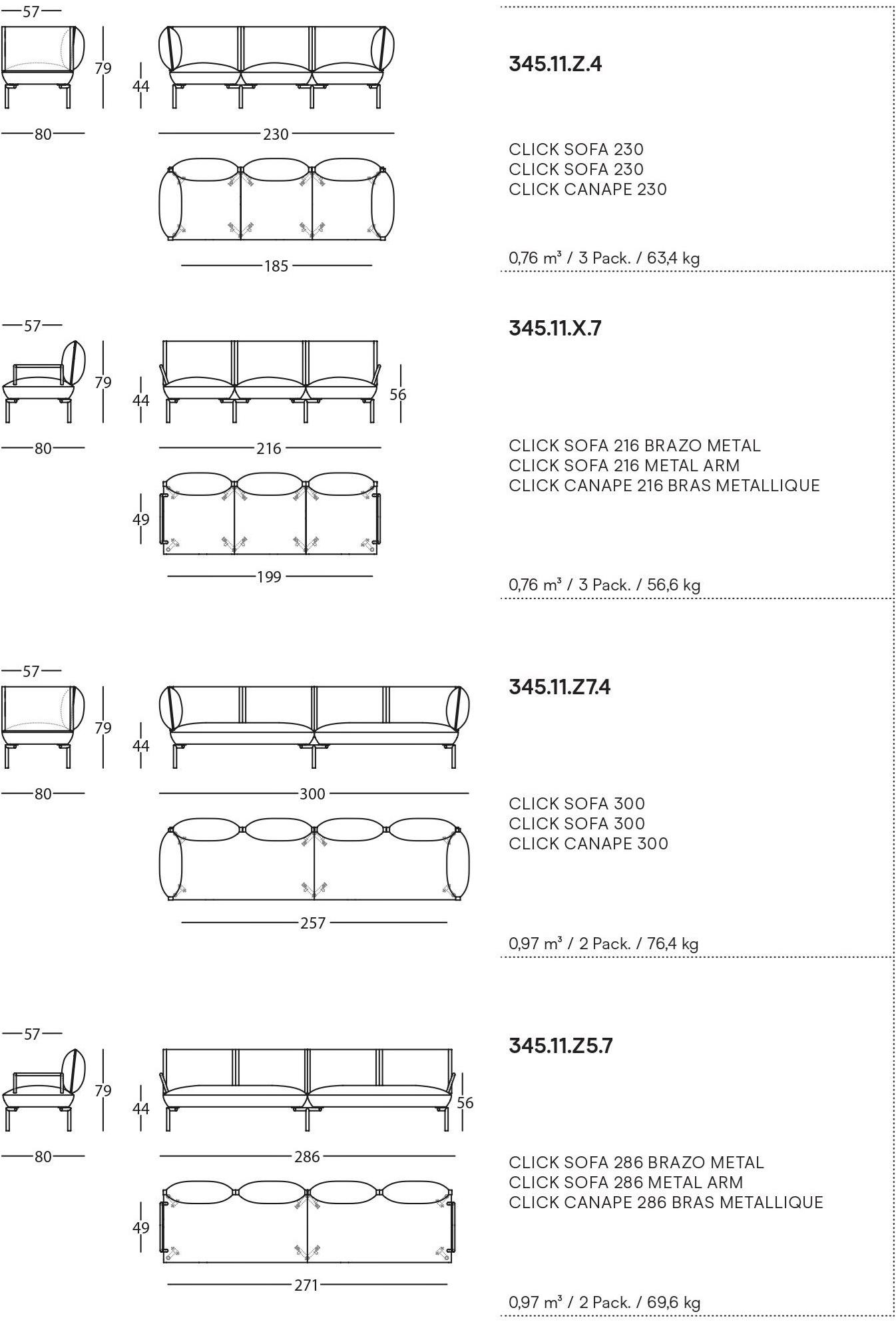 Sancal Модульный секционный диван Click sun-id-1360708 - Вид №10
