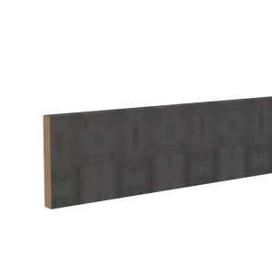 Добор Сохо 2070x200х8 мм ПВХ ламинация цвет лофт тёмный