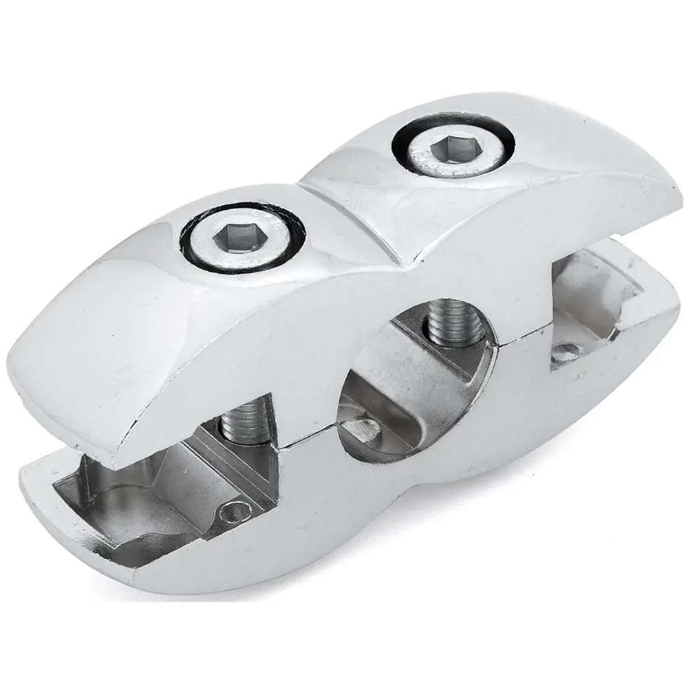 Держатель панели двусторонний алюминий цвет хром 82610847 STLM-2064975 PALLADIUM 