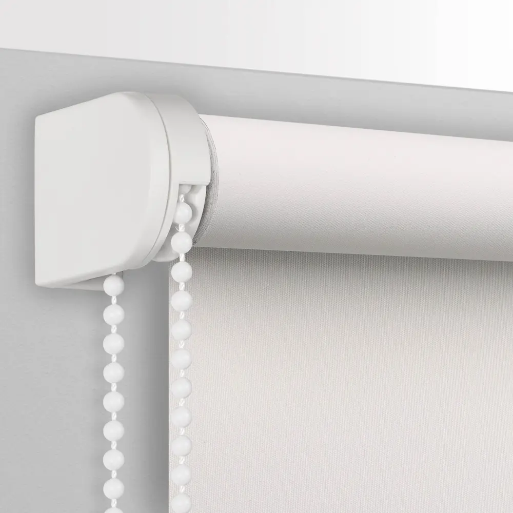 Штора рулонная блэкаут 100x160 см белая PRAKTO BLACKOUT STLM-2024440 - Вид №1