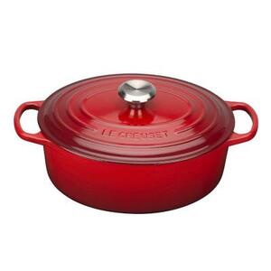 Утятница чугунная Le Creuset, Ø27 см, вишневая