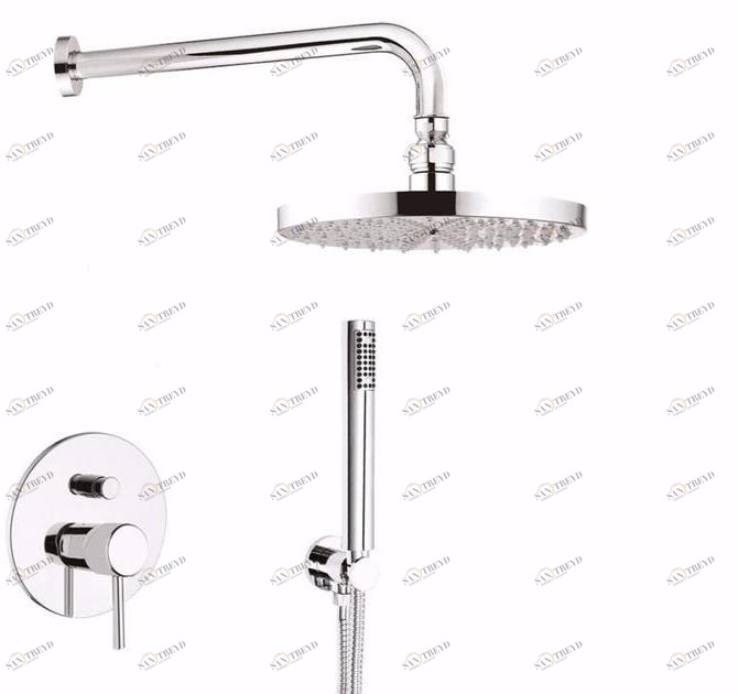 Rubinetteria Giulini Смеситель для душа с переключателем и лейкой Futuro F6513kb-25