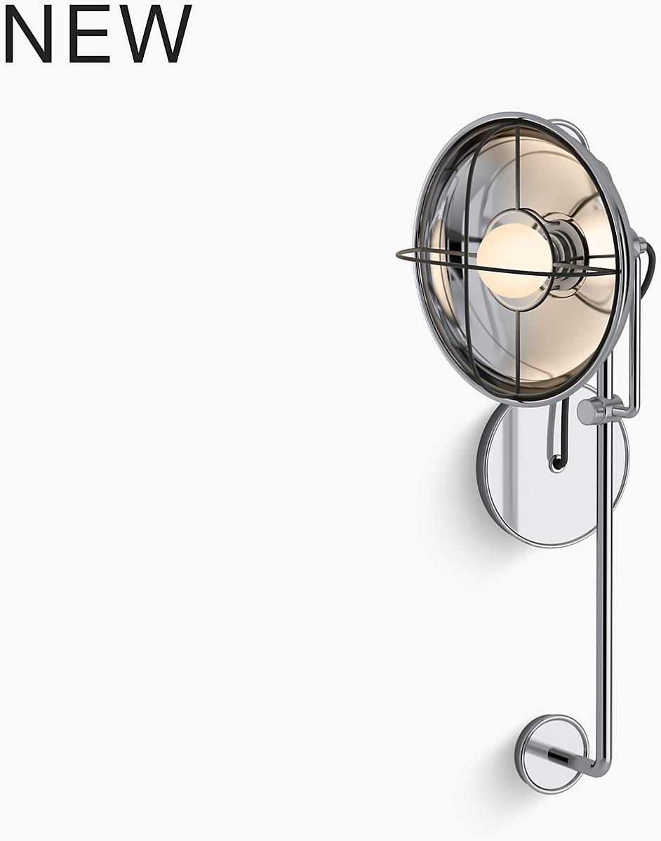 KOHLER Современная ферма бра раздвижной с одной лампой K-23667-SC01-CPL  - Вид №5