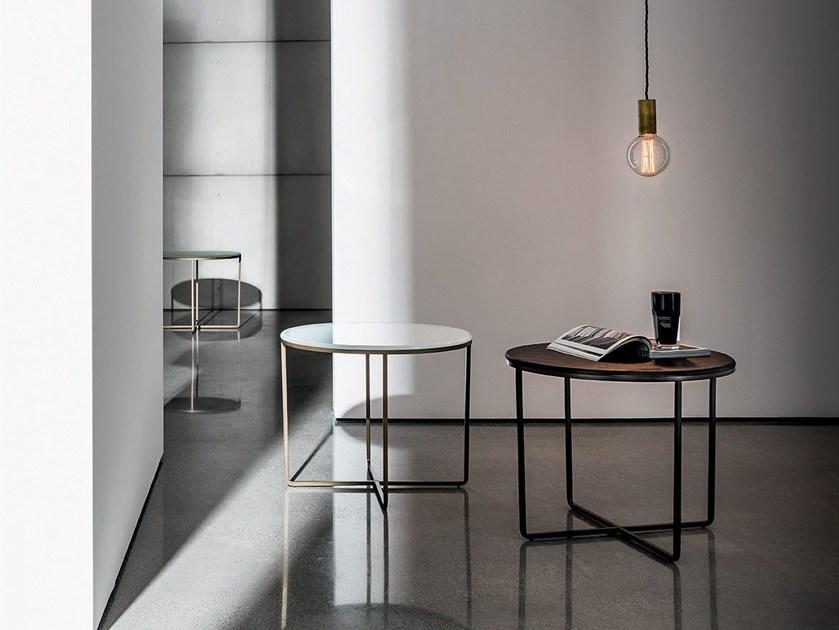 Sovet italia Круглый стеклянный журнальный столик Piktor sun-id-1415933 - Вид №8