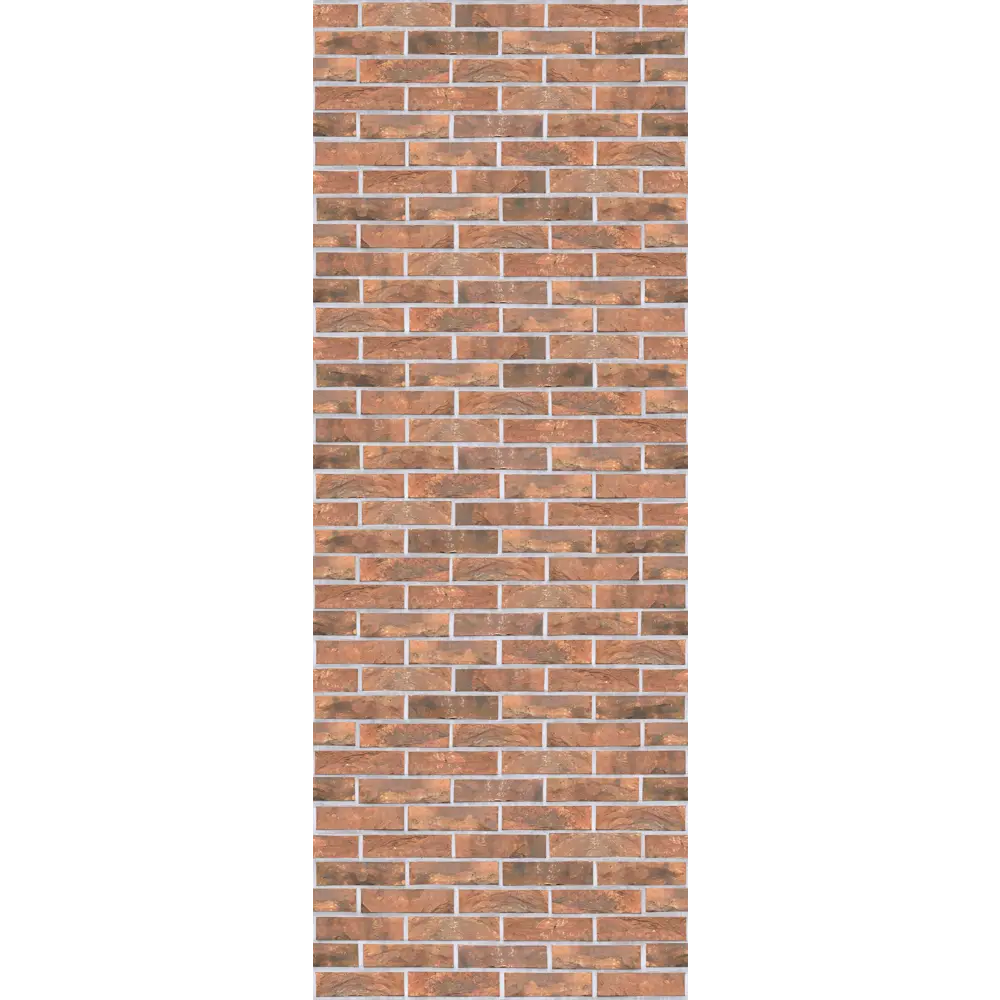 Комплект стеновых панелей ПВХ Редбрик 2700x250x8 мм 2.7 м² 4 шт VOX STLM-2186928