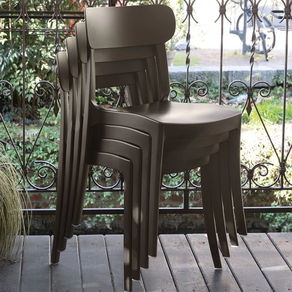 Штабелируемый садовый стул из полипропилена Connubia LOCANDA ARCH-00116224 - Вид №2