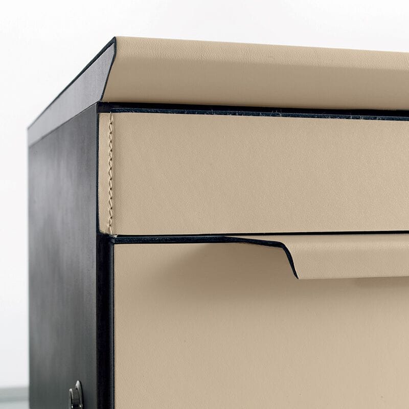 Деревянный прямоугольный рабочий стол с кожаной столешницей i 4 Mariani ARCH-00054872 - Вид №11