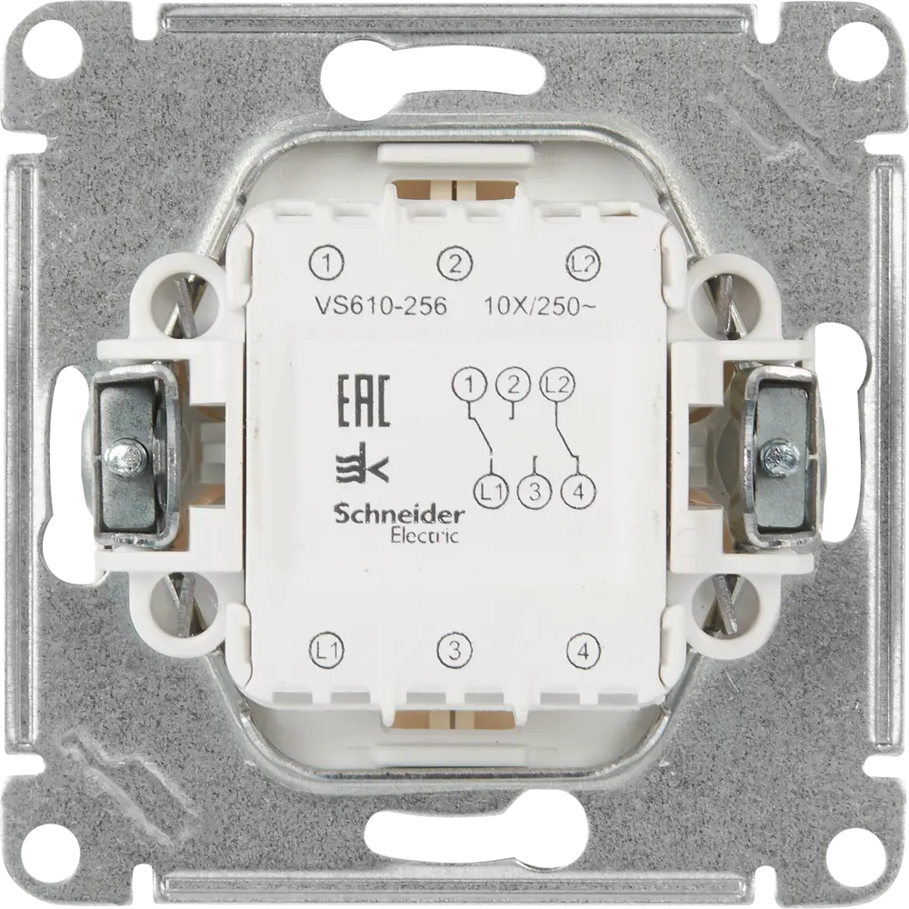 Переключатель SYSTEME ELECTRIC W59 одноклавишный для управления освещением 84730726 STLM-0054165 - Вид №3