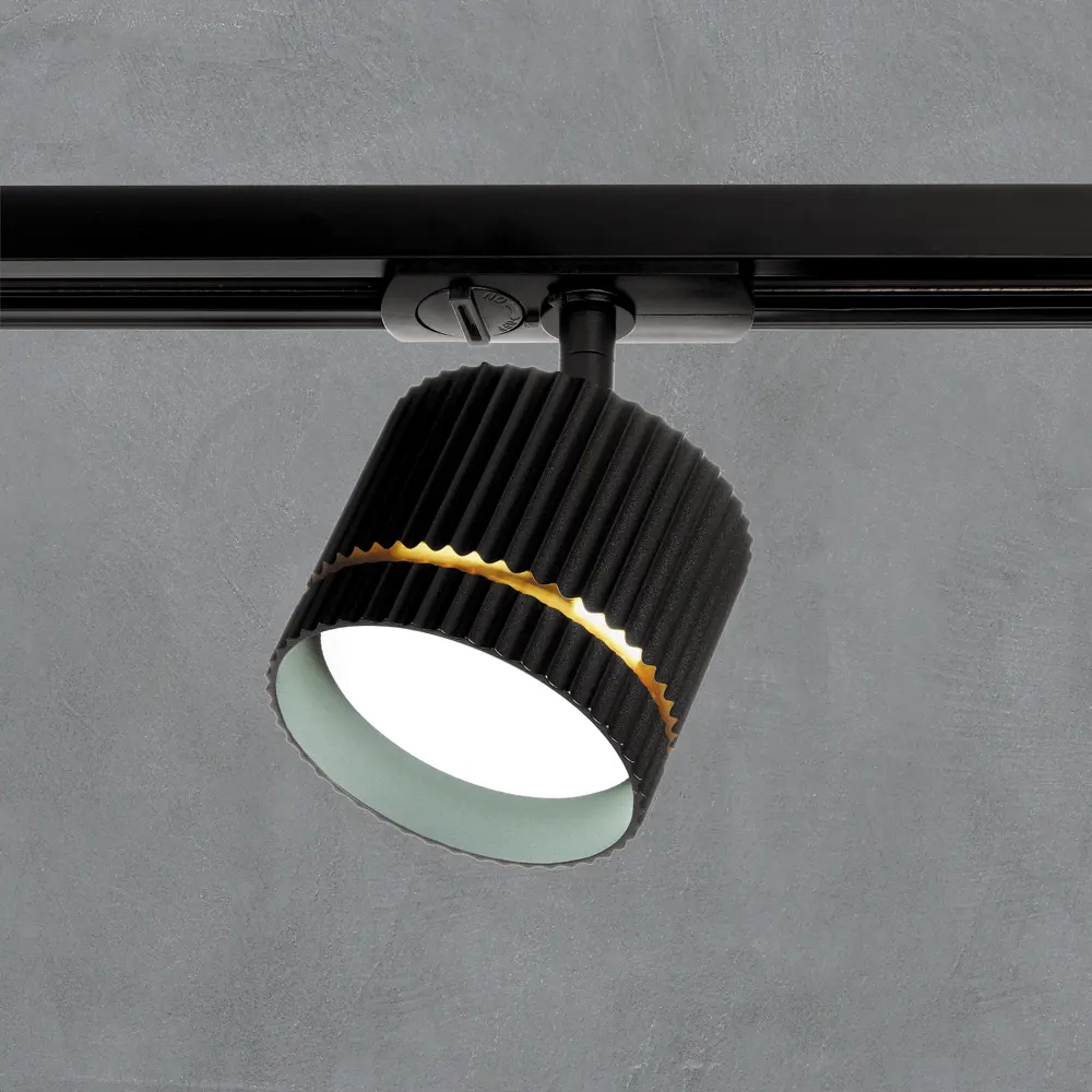 Трековый спот Wolta — черный акцентный светильник для интерьера 89436505 STLM-1579297 - Вид №2