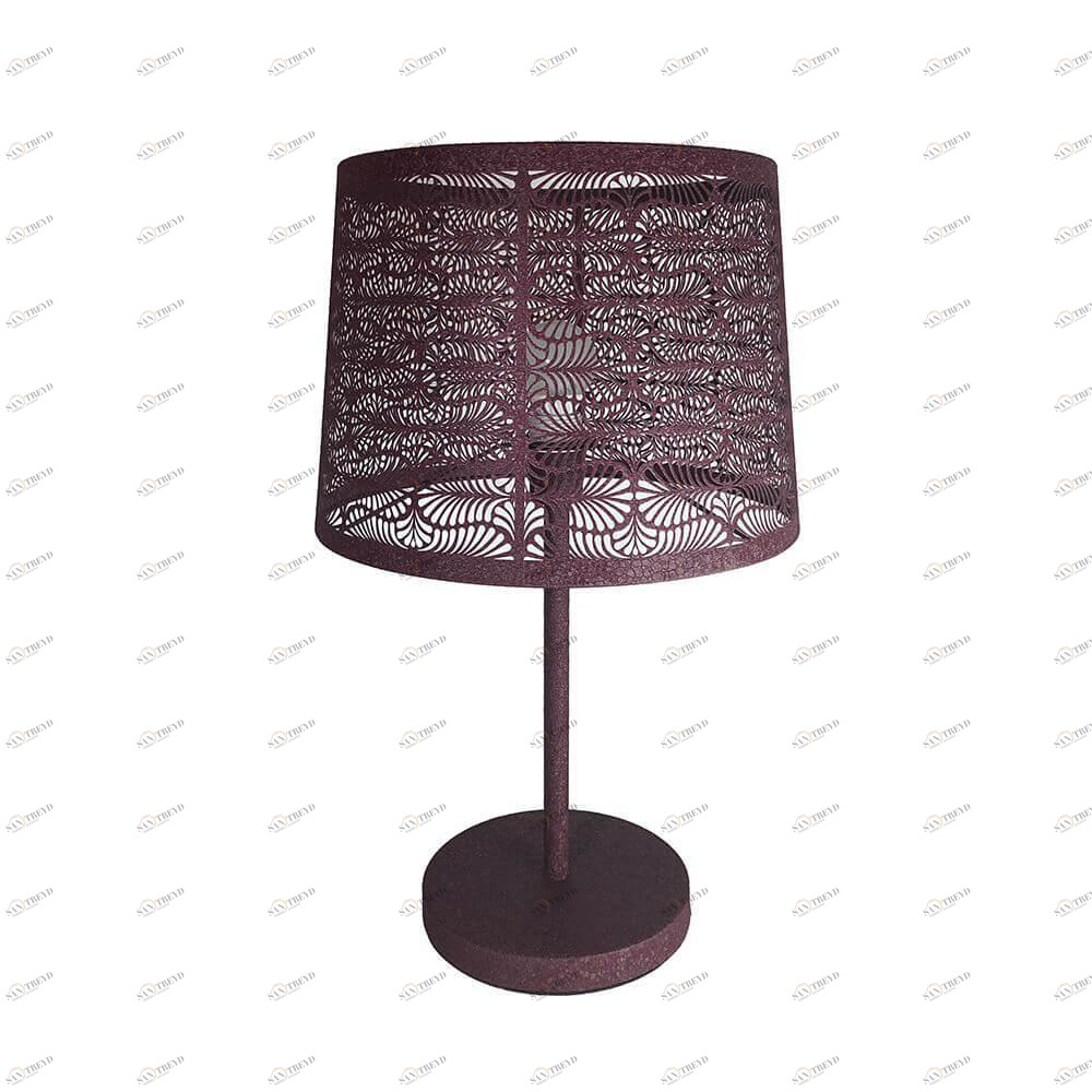 Лампа настольная бордовая Seven Fires "Карвед" 39105.04.68.01C SEVEN FIRES КАРВЕД 00-3907840 Фиолетовый 