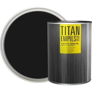 Грунт-эмаль по ржавчине Ореол Titan цвет черный 0.9 кг 84439765 STLM-2196111