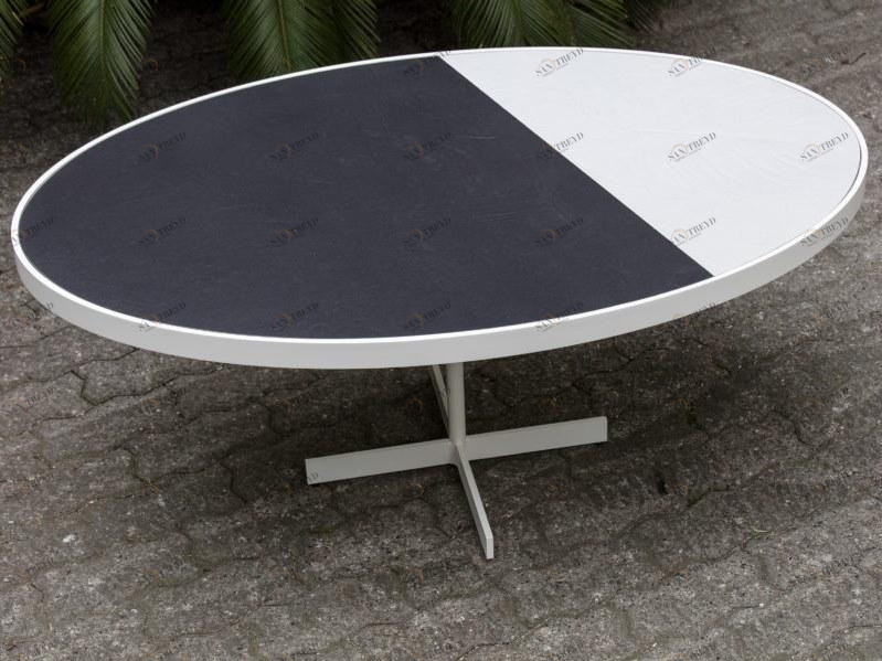 Cerasarda Овальный журнальный столик из керамогранита Abitare la terra sun-id-1376831