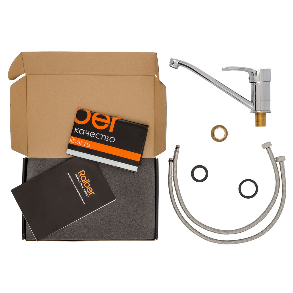 R4003 Смеситель для кухни однорычажный Raiber Zoom - Вид №2