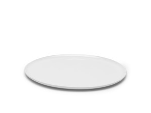 Фарфоровая плоская тарелка