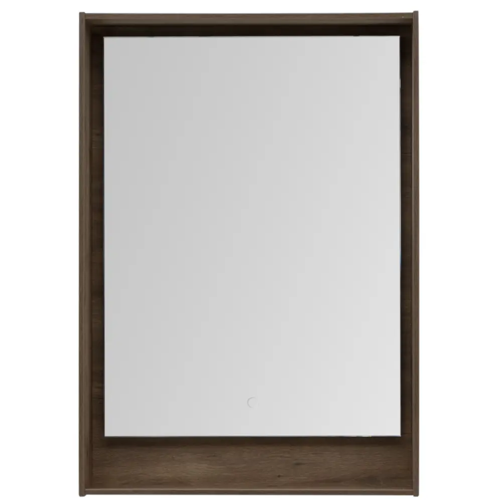 Зеркало для ванной Aquanet Мокка с подсветкой 58x83 см цвет дуб 81975426 STLM-2176425 - Вид №3