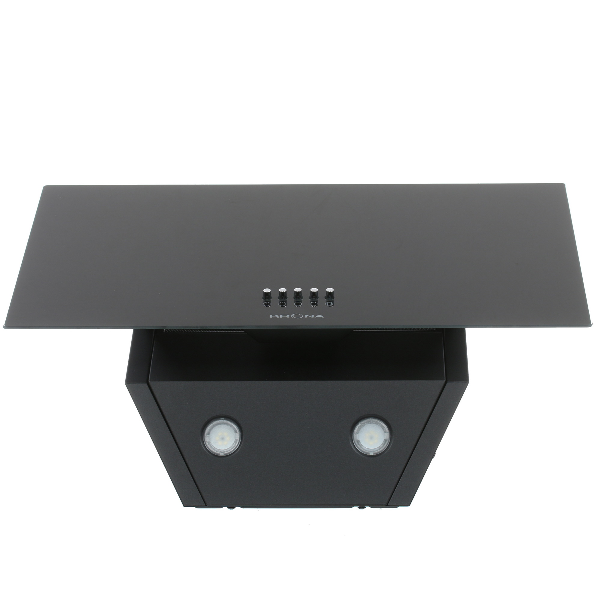 1611852 Вытяжка наклонная KRONA GABRIELE 600 black PB черный STDN-0048627 - Вид №6