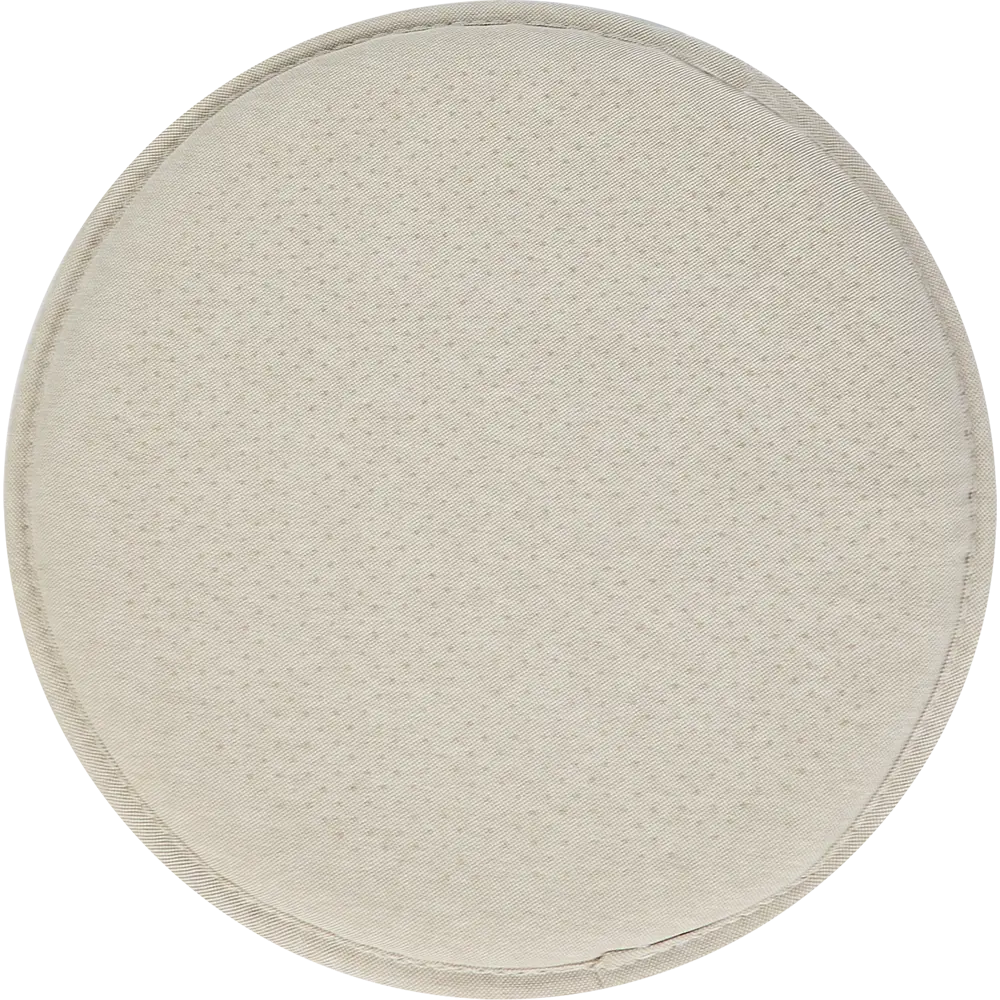 LINEN WAY Elegan — нескользящая подушка для табурета 36×36 см, бежевая 85442293 STLM-1023752