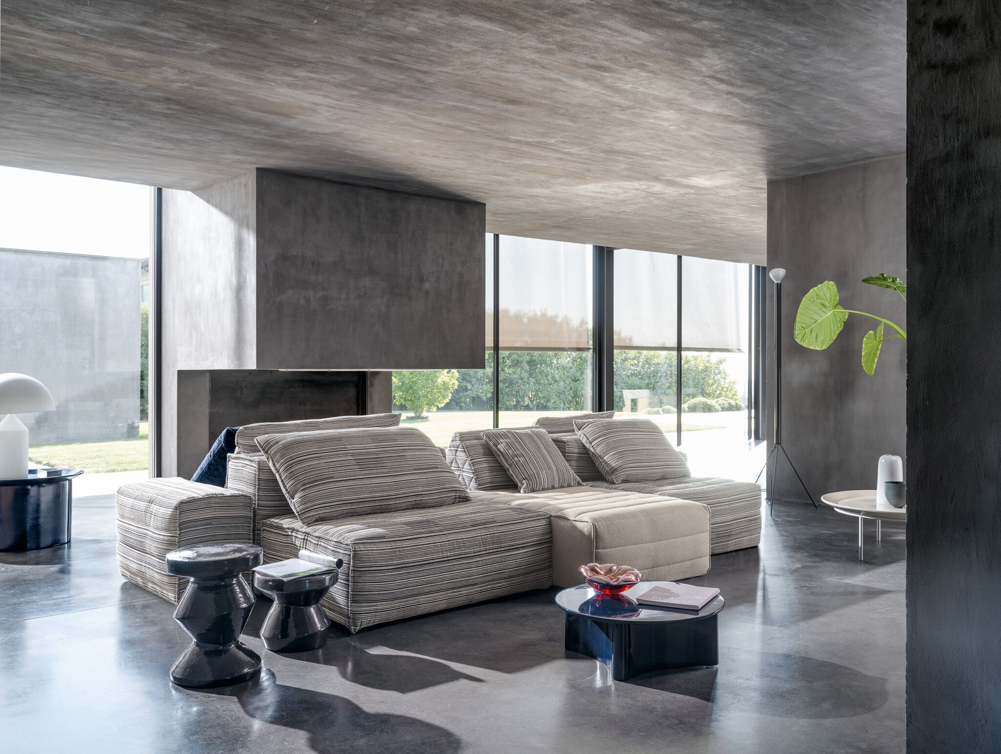 Круглый керамический журнальный столик In Stock Gervasoni ARCH-00138511 - Вид №4