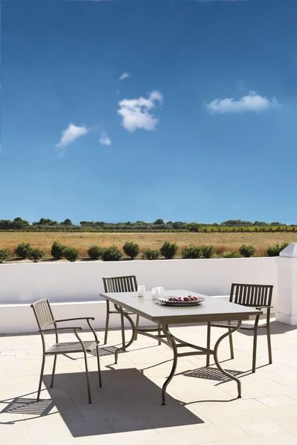 Ethimo Прямоугольный садовый стол из стали Elisir sun-id-1378096 - Вид №3