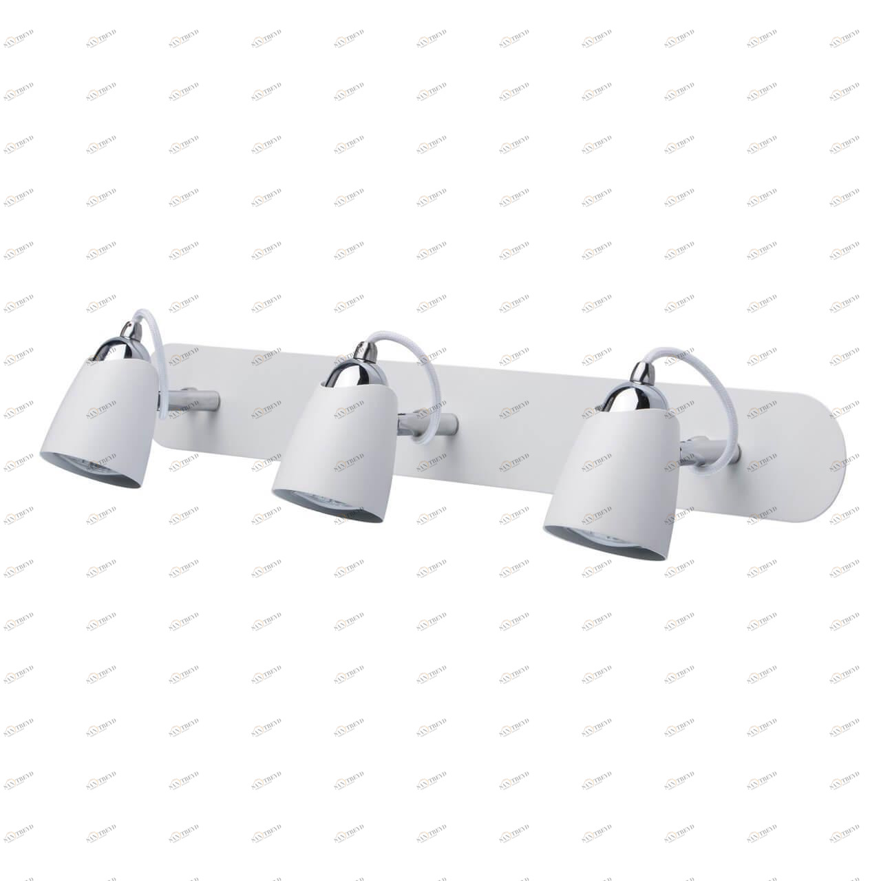 Спот настенный белый на 3 лампы De Markt "Астор 5" 545021503 DE MARKT АСТОР 00-3891139 Белый