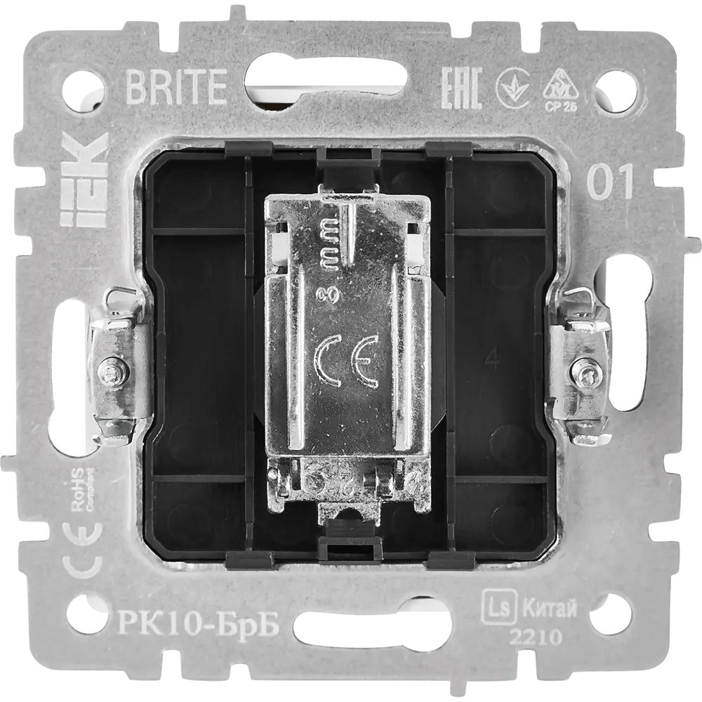 Телевизионная розетка IEK Brite для скрытого монтажа 87761548 STLM-1102413 - Вид №3