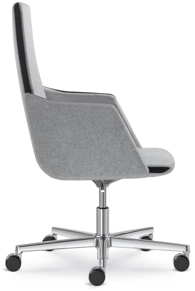 LD Seating Поворотное кресло руководителя с регулируемой высотой и подлокотниками Harmony 832-ra - Вид №1