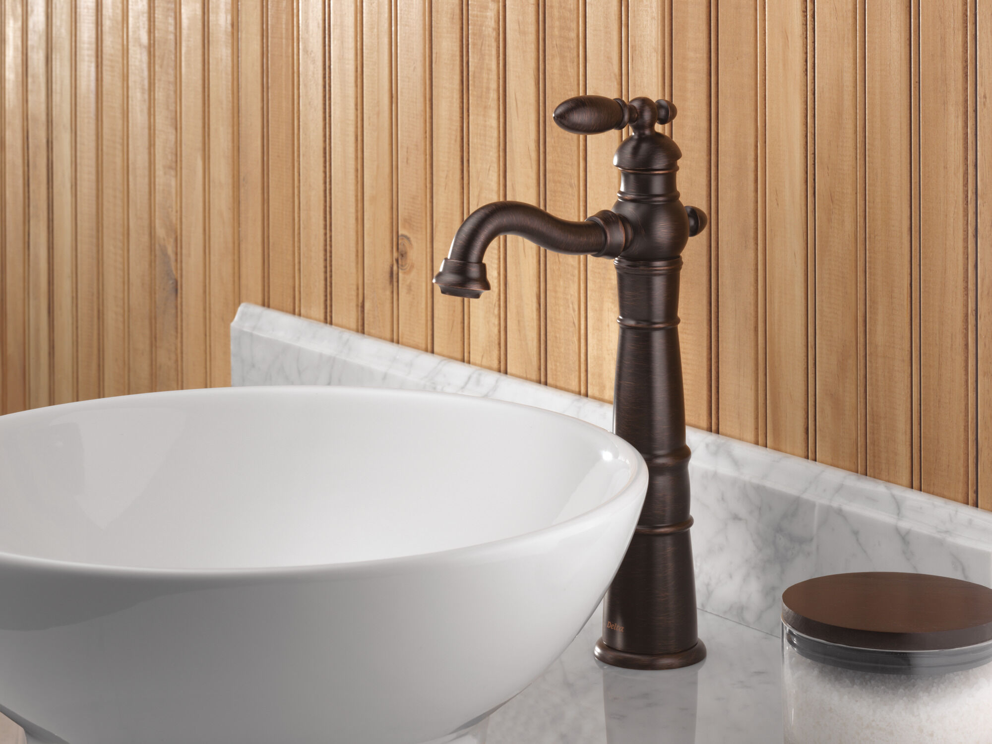 755LF-RB Смеситель для ванной комнаты с одной ручкой Delta Faucet Victorian Венецианская бронза - Вид №1