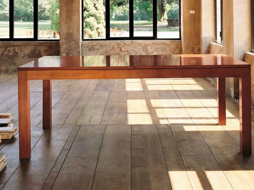 Morelato Прямоугольный раздвижной стол из вишни Scacchi Art. 5771 - Вид №3