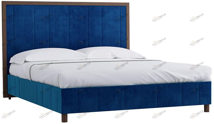 2484 Кровать с ортопедическим основанием 1.6 Модерн Лайт Звездная ночь R-HOME 40172736H_GZN