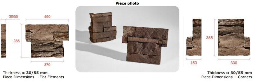 ACL Облицовка фасадов искусственным камнем  785  - Вид №2