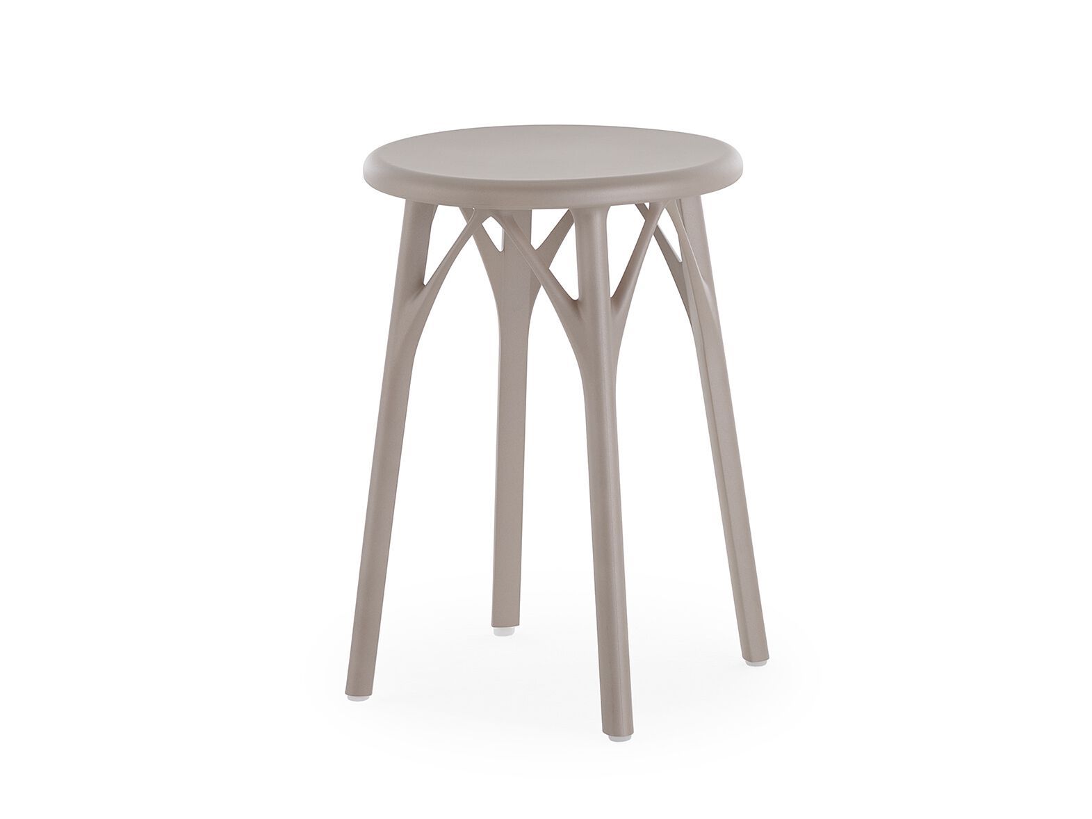 Сад рециркулированный инженерный пластик низкий стул Kartell A. I ARCH-00116626 - Вид №6