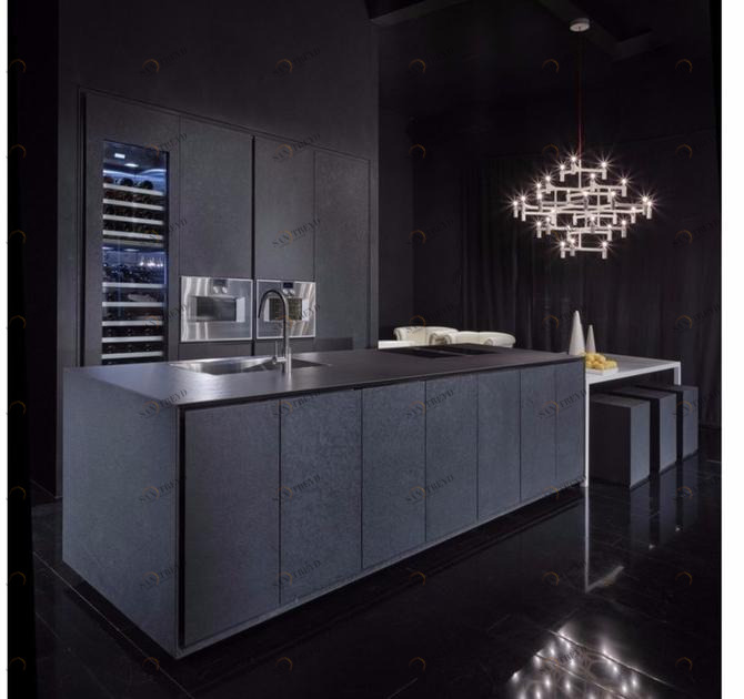 RIFRA Кухня из вулканического камня с островом One sun-id-1393419