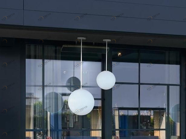 SLIDE Подвесной светильник уличный из полиэтилена Globo sun-id-1454063