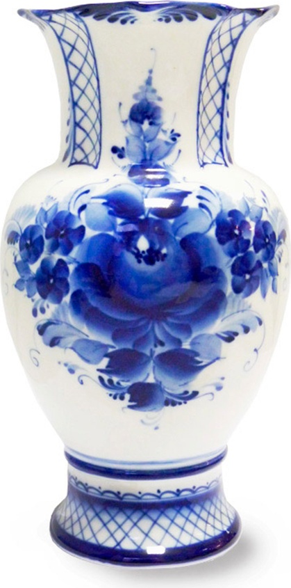 10612885 Гжельский фарфоровый завод Ваза " Идилия" Фарфор, Керамика 