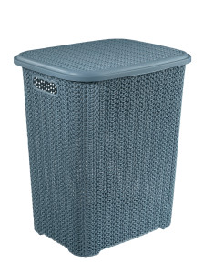 86710697 Корзина для белья цвет голубая норка Вязь STLM-0070892 ВИОЛЕТ