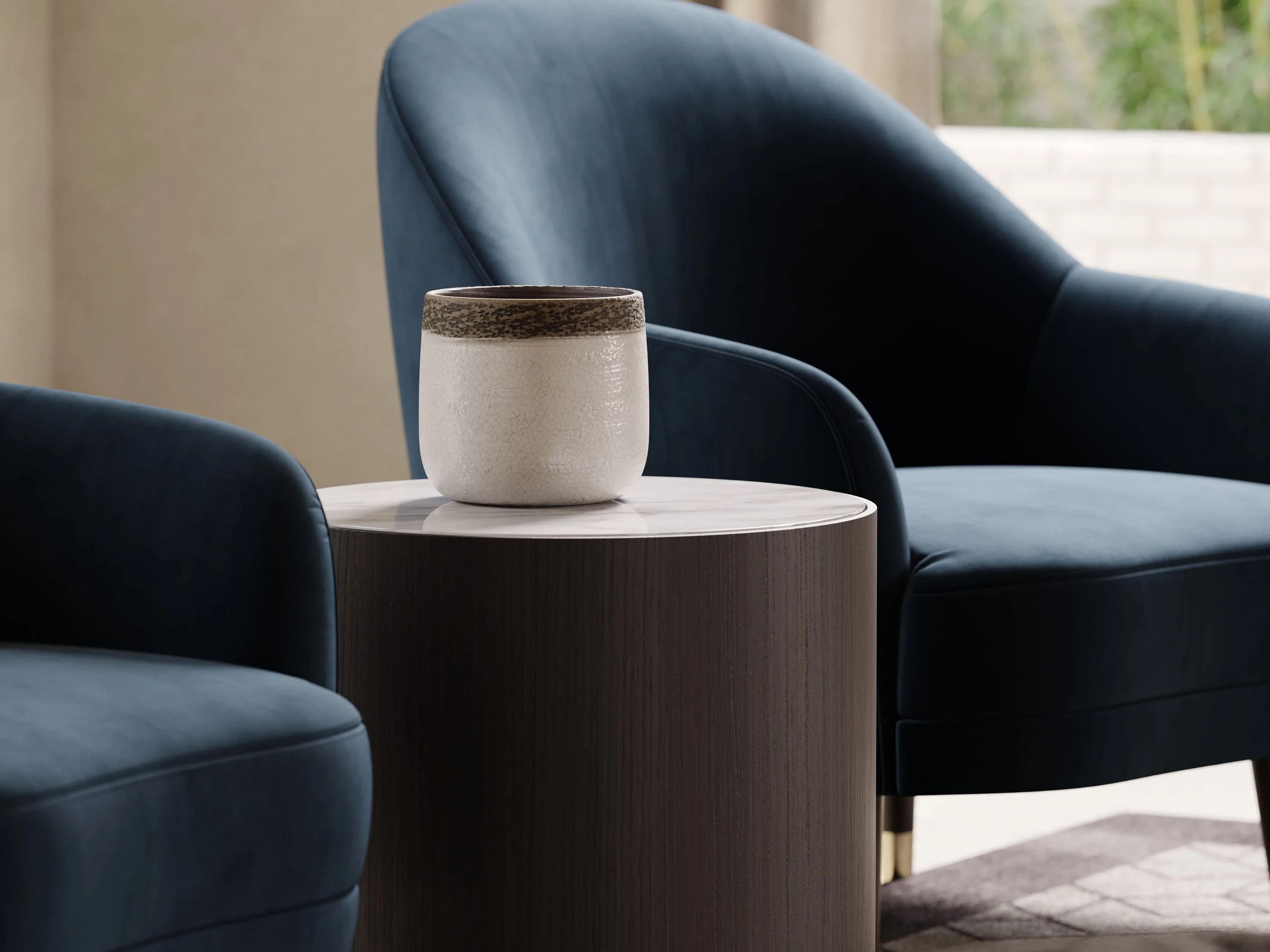 Бархатное кресло с подлокотниками Laskasas ARCH-00143651 - Вид №4