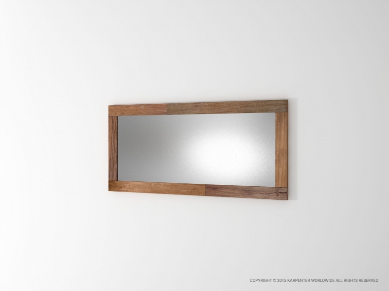 520_999 Зеркало подвесное прямоугольное 180 Karpenter ORGANIK - Вид №1