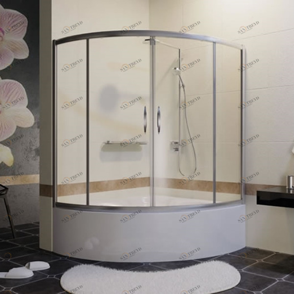 140X140GV501 Душевое ограждения на борт вынны GUTEWETTER Германия