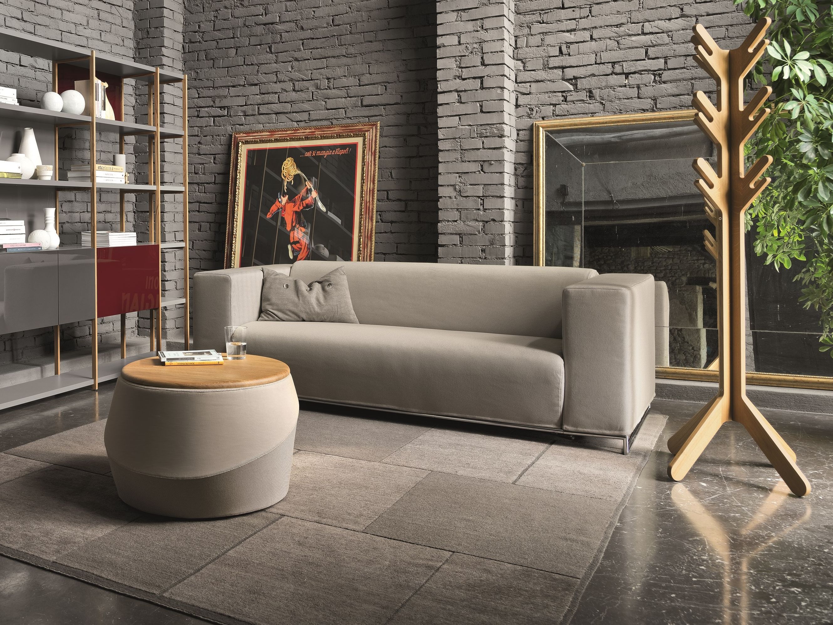 Ткань раскладной диван-кровать Casamania & Horm диваны-кровати ARCH-00064200