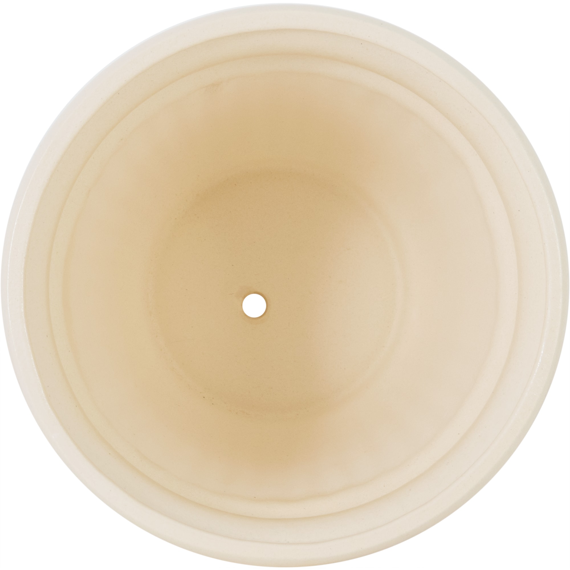 83432954 Горшок цветочный ø22.1 h19.6 см v1.4 л керамика слоновая кость Виктория Santreyd - Вид №1