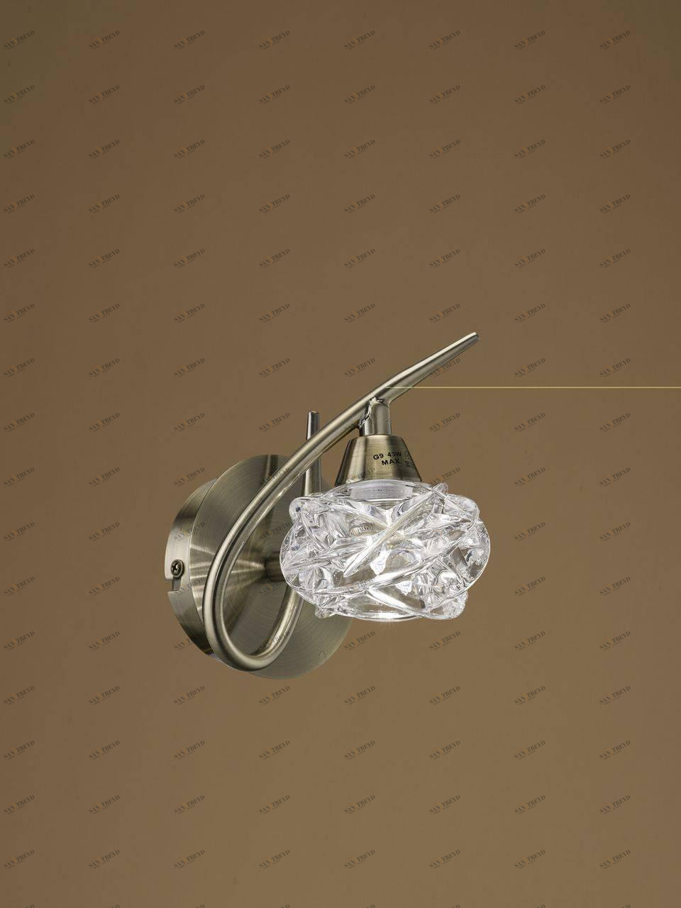 Бра Mantra Maremagnum 4078 MANTRA  078279 Бронза;прозрачный 